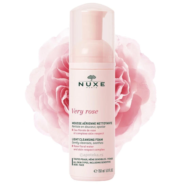 NUXE VERY ROSE Lagana pena za čišćenje lica
