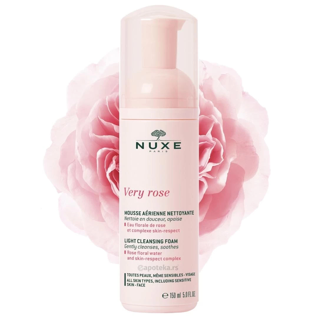 NUXE VERY ROSE Lagana pena za čišćenje lica