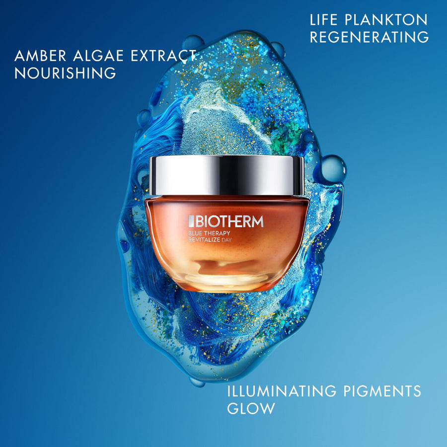Biotherm Blue Therapy Amber Algae Revit Day Cream – Revitalizujuća Dnevna Krema Za Lice
