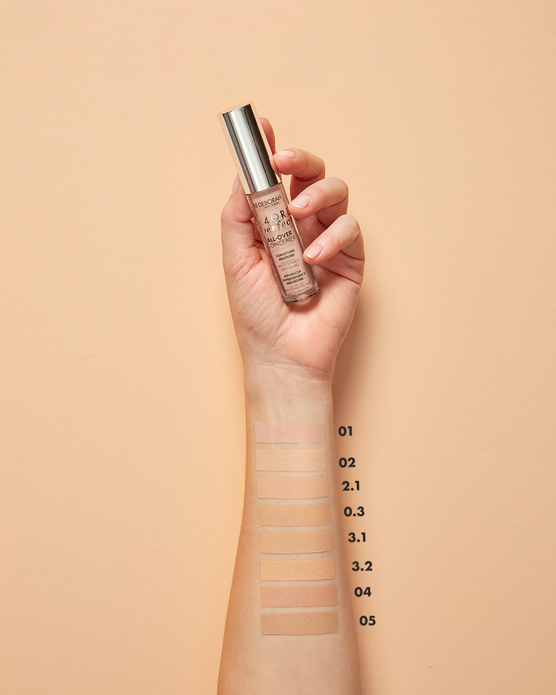 Deborah 24 Ore Perfect All Over Concealer