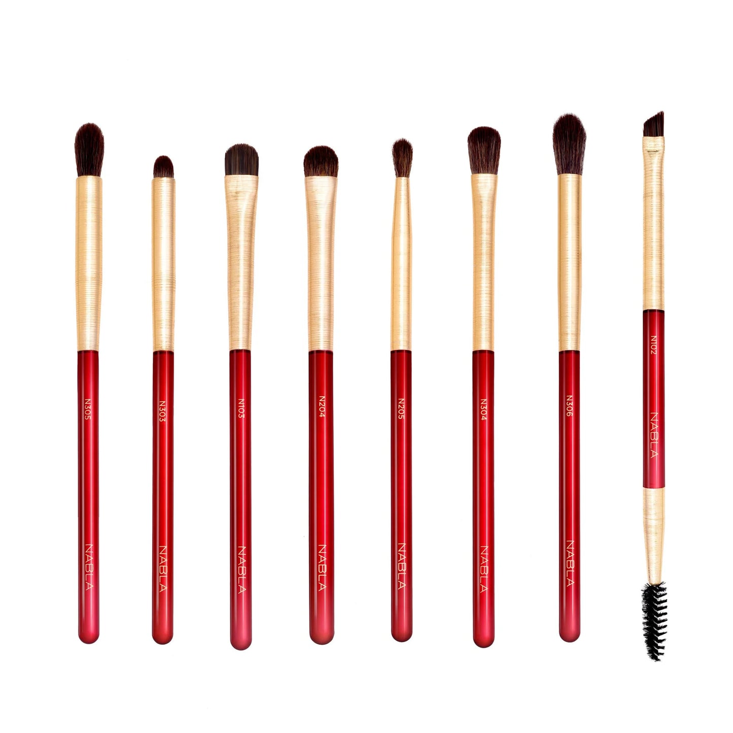 Nabla Ruby Complete Eye Brush Set