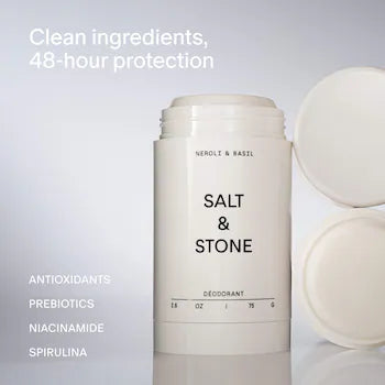 Salt & Stone Deodorant Extra Strength (Neroli & Basil)