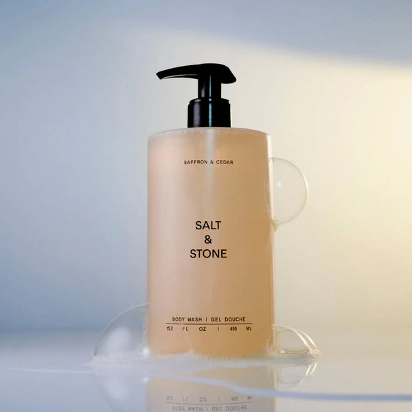 Salt & Stone Body Wash (Saffron & Cedar)
