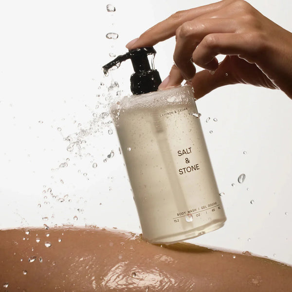 Salt & Stone Body Wash (Saffron & Cedar)