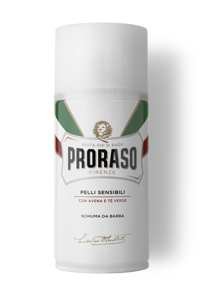 Proraso Pena za brijanje Sensitive — Zeleni čaj i zobena kaša