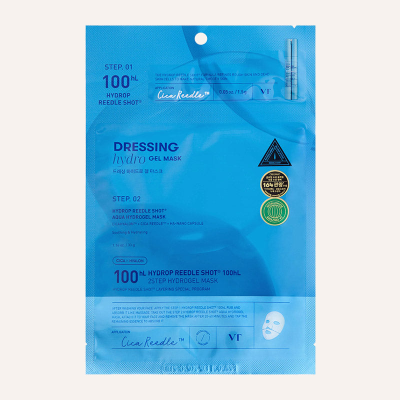 VT Cosmetics Hydrop Reedle Shot 2-step hydrogel maska