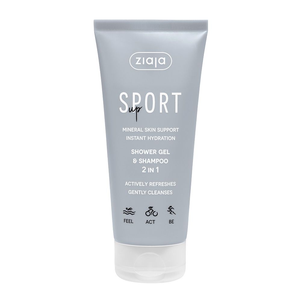 Ziaja Sport gel za tuširanje i šampon 2in1 200 ml