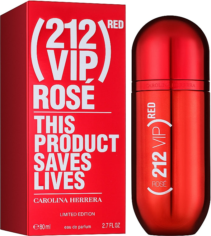CAROLINA HERRERA 212 VIP Rose Red